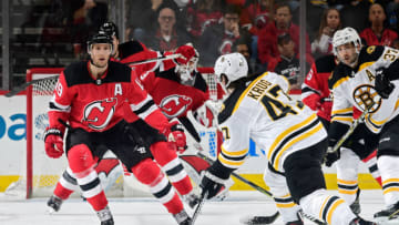 Torey Krug #47 of the Boston Bruins (Photo by Steven Ryan/Getty Images)