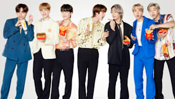 McDonald's BTS collaboration, photo provided by McDonald's