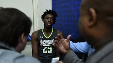 Nassir Little, Portland Trail Blazers, NBA combine (Photo by Stacy Revere/Getty Images)