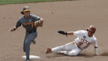 Tennessee and Texas in the College World Series. (Bruce Thorson-USA TODAY Sports)