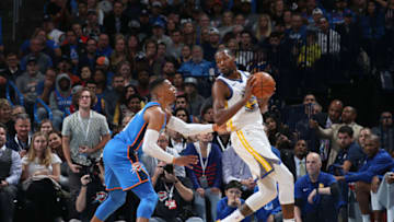 OKLAHOMA CITY, OK - NOVEMBER 22: Kevin Durant