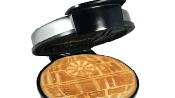 Pangea Brands Star Wars Death Star Waffle Maker available on Amazon for $40.