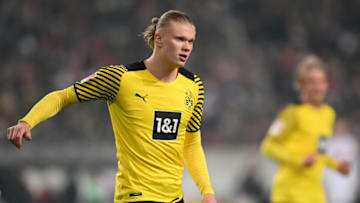 Erling Haaland. (Photo by Matthias Hangst/Getty Images)