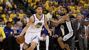 OAKLAND, CA - APRIL 24: Klay Thompson