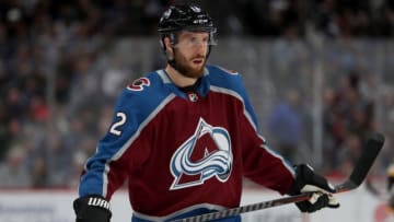 DENVER, CO - NOVEMBER 28: Patrik Nemeth #12 of the Colorado Avalanche plays the Pittsburgh Penguins at the Pepsi Center on November 28, 2018 in Denver, Colorado. (Photo by Matthew Stockman/Getty Images)