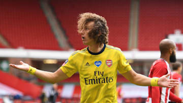 Arsenal, David Luiz (Photo by Oli Scarff/Pool via Getty Images)