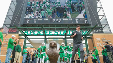 Head Coach Seth Littrell has the Mean Green going bowling in his first season at UNT. Mandatory Credit: Sean Pokorny-USA TODAY Sports