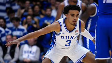 Duke basketball point guard Tre Jones (Photo by Jacob Kupferman/Getty Images)