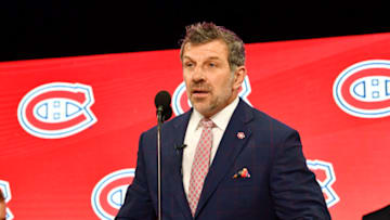 Jun 22, 2018; Dallas, TX, USA; Montreal Canadiens general manager Marc Bergevin. Mandatory Credit: Jerome Miron-USA TODAY Sports