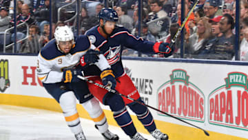 COLUMBUS, OH - OCTOBER 25: Evander Kane