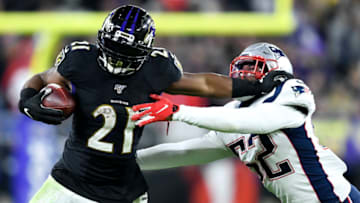 Baltimore Ravens, New England Patriots. (Mandatory Credit: Douglas DeFelice-USA TODAY Sports)