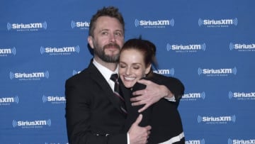 LOS ANGELES, CA - APRIL 25: TV personality Chris Hardwick and actress and supermodel Lydia Hearst attend SiriusXM's 'Town Hall' at Nerdmelt Showroom on April 25, 2016 in Los Angeles, California. (Photo by Vivien Killilea/Getty Images for SiriusXM)