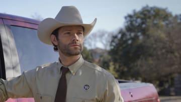 Walker -- “Pilot” -- Image Number: WLK101g_0178r2 -- Pictured: Jared Padalecki as Cordell Walker -- Photo: Rebecca Brenneman/The CW -- © 2021 The CW Network, LLC. All Rights Reserved.