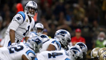 NEW ORLEANS, LA - DECEMBER 03: Cam Newton (Photo by Jonathan Bachman/Getty Images)