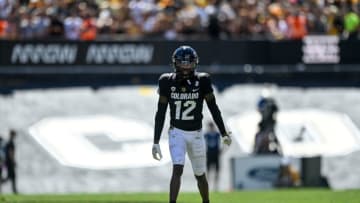 The Colorado football program's two-way star was compared to a modern baseball great who also plays on both sides of the ball (Photo by Dustin Bradford/Getty Images)