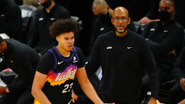 Phoenix Suns, Cameron Johnson. Mandatory Credit: Mark J. Rebilas-USA TODAY Sports