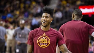 CLEVELAND, OH - FEBRUARY 8: Iman Shumpert (Photo by Jason Miller/Getty Images)