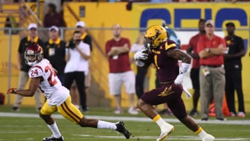 TEMPE, AZ - OCTOBER 28: N'Keal Harry