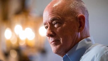 Nov 8, 2016; Scottsdale, AZ, USA; New York Mets general manager Sandy Alderson during the MLB general managers meeting at the Omni Scottsdale Resort. Mandatory Credit: Mark J. Rebilas-USA TODAY Sports
