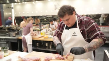 HELL’S KITCHEN: Contestant Alejandro in the season 21 premiere episode of HELL’S KITCHEN airing Thursday, Sep. 29 (8:00-9:00 PM ET/PT) on FOX. © 2022 FOX MEDIA LLC. CR: FOX.