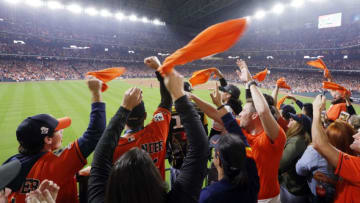 Houston Astros' fans (Photo by Tim Warner/Getty Images)