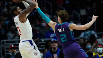 Paul George, LA Clippers. Mandatory Credit: Robert Hanashiro-USA TODAY Sports