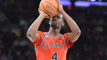 St. John's basketball guard Greg Williams Jr. (Photo by Mitchell Layton/Getty Images)