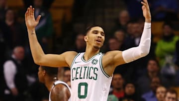 BOSTON, MA - JANUARY 18: Jayson Tatum