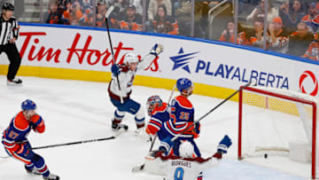 Edmonton Oilers Lost To The Colorado Avalanche 3-2 in Overtime. Mandatory Credit: Perry Nelson-USA TODAY Sports