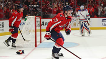 Hendrix Lapierre, Washington Capitals (Photo by Patrick Smith/Getty Images)
