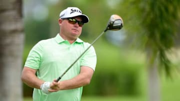RIO GRANDE, PUERTO RICO - FEBRUARY 23: Ted Potter Jr. plays his shot from the second tee during the final round of the Puerto Rico Open at Grand Reserve Country Club on February 23, 2020 in Rio Grande, Puerto Rico. (Photo by Jared C. Tilton/Getty Images)