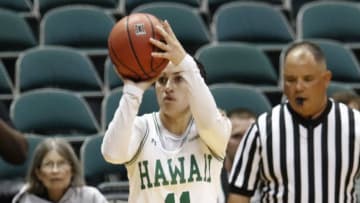 Tia Kanoa. (photo courtest Hawaii athletic department)