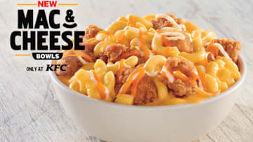 Photo: New KFC Mac and Cheese Bowls available starting August 26.. Courtesy KFC
