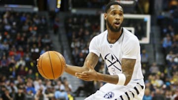 Dec 19, 2016; Denver, CO, USA; Dallas Mavericks guard J.J. Barea (5) looks to pass the ball during the first half against the Dallas Mavericks at Pepsi Center. Mandatory Credit: Chris Humphreys-USA TODAY Sports