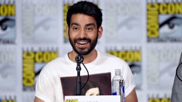 SAN DIEGO, CA - JULY 21: Actor Rahul Kohli speaks onstage at the iZOMBIE special video presentation and Q+A during Comic-Con International 2017 at San Diego Convention Center on July 21, 2017 in San Diego, California. (Photo by Mike Coppola/Getty Images)