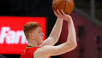 Kevin Huerter #3 of the Atlanta Hawks (Photo by Kevin C. Cox/Getty Images)