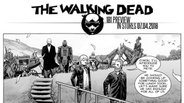 The Walking Dead issue 181 preview panels - Skybound and Image Comics