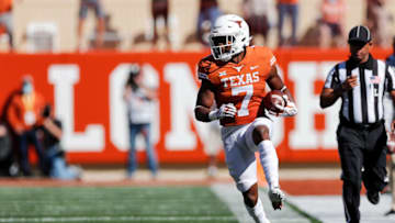 Keilan Robinson, Texas Football (Photo by Tim Warner/Getty Images)