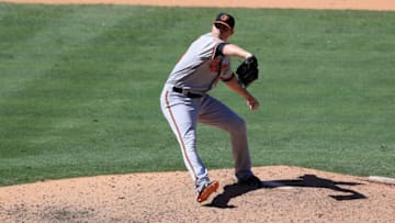 ANAHEIM, CA - AUGUST 09: Zach Britton (Photo by Sean M. Haffey/Getty Images)