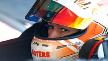 AVONDALE, AZ - NOVEMBER 10: Chase Elliott, driver of the #24 Hooters Chevrolet, sits in his car during practice for the Monster Engergy NASCAR Cup Series Can-Am 500 at Phoenix International Raceway on November 10, 2017 in Avondale, Arizona. (Photo by Matt Sullivan/Getty Images)