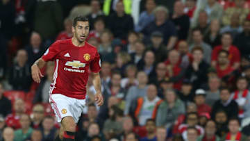 MANCHESTER, ENGLAND - AUGUST 19: Henrikh Mkhitaryan of Manchester United in action during the Premier League match between Manchester United and Southampton at Old Trafford on August 19, 2016 in Manchester, England. (Photo by Matthew Peters/Man Utd via Getty Images)