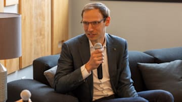 CHICAGO, IL - JUNE 28: Erik Jensen during the “Home Chef's 10th Birthday Party” on June 28, 2023 in Chicago, Illinois. (Photo by Barry Brecheisen/Getty Images for Home Chef)