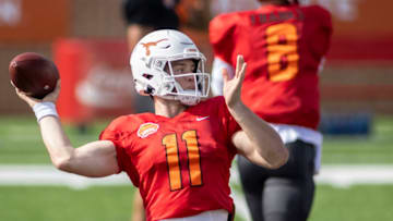 Sam Ehlinger, Texas Football Mandatory Credit: Vasha Hunt-USA TODAY Sports