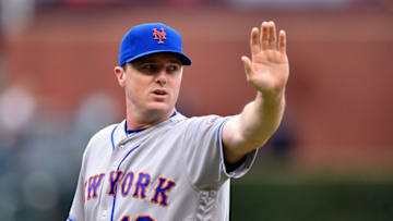 At the Bank, Bruce Throws Up a Stop Sign to Slumping as a Met. Photo by Derik Hamilton - USA TODAY Sports.