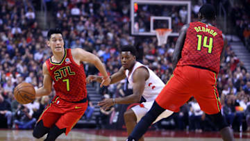 Jeremy Lin #7 of the Atlanta Hawks (Photo by Vaughn Ridley/Getty Images)