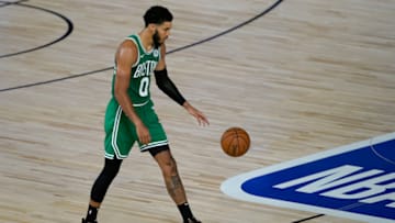 Former Duke basketball one-and-done Jayson Tatum (Photo by Ashley Landis-Pool/Getty Images)