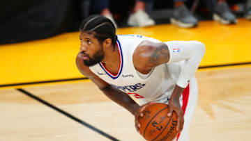 Paul George, LA Clippers. Mandatory Credit: Mark J. Rebilas-USA TODAY Sports