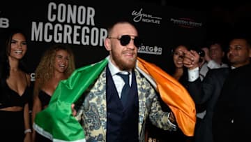 LAS VEGAS, NV - AUGUST 27: Conor McGregor attends his after-fight party and his Wynn Nightlife residency debut at the Encore Beach Club at Night at Wynn Las Vegas on August 27, 2017 in Las Vegas, Nevada. (Photo by David Becker/Getty Images for Wynn Nightlife)