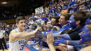 DURHAM, NC - FEBRUARY 09: Grayson Allen