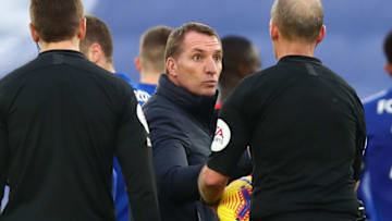 Leicester City manager Brendan Rodgers (Photo by Marc Atkins/Getty Images)